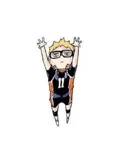 😒 emoji HAIKYU !!! ВОЛЕЙБОЛ Telegram sticker 19 of 37