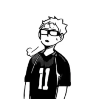 🥵 emoji HAIKYU !!! ВОЛЕЙБОЛ Telegram sticker 11 of 37