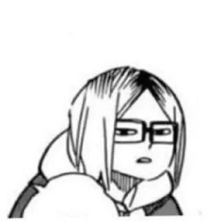 🤓 emoji HAIKYU !!! ВОЛЕЙБОЛ Telegram sticker 13 of 37