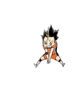 🏐 emoji HAIKYU !!! ВОЛЕЙБОЛ Telegram sticker 20 of 37
