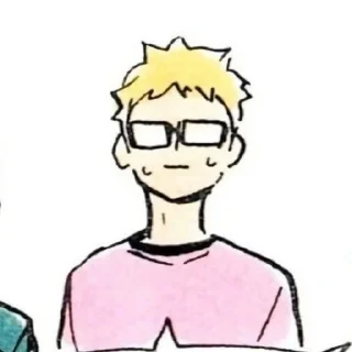 🫤 emoji HAIKYU !!! ВОЛЕЙБОЛ Telegram sticker 23 of 37