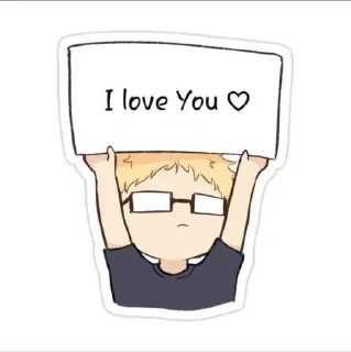 ❤️ emoji HAIKYU !!! ВОЛЕЙБОЛ Telegram sticker 4 of 37
