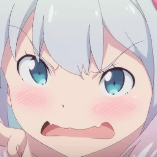 😡 emoji Izumi Sagiri Telegram sticker 19 of 30