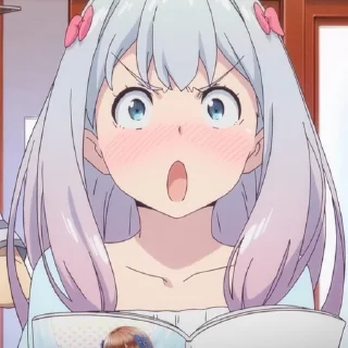 😲 emoji Izumi Sagiri Telegram sticker 23 of 30