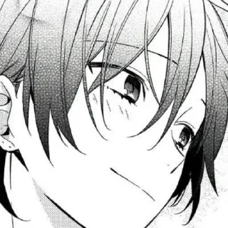 Sticker from Miyamura izumi by @anime_stickerr