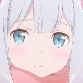 🙁 emoji Izumi Sagiri Telegram sticker 22 of 30