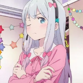 😉 emoji Izumi Sagiri Telegram sticker 24 of 30