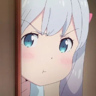 😠 emoji Izumi Sagiri Telegram sticker 3 of 30
