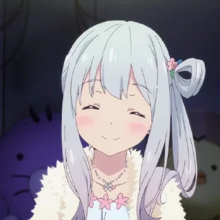 😊 emoji Izumi Sagiri Telegram sticker 5 of 30