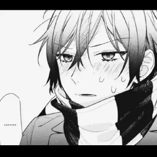 Sticker from Miyamura izumi by @anime_stickerr