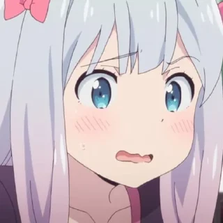 🤨 emoji Izumi Sagiri Telegram sticker 15 of 30