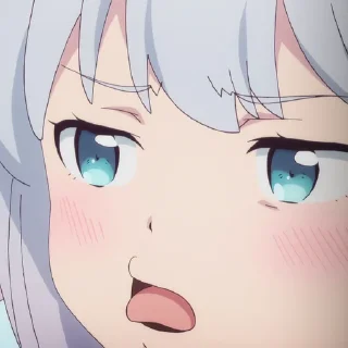 😛 emoji Izumi Sagiri Telegram sticker 6 of 30