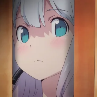 😶 emoji Izumi Sagiri Telegram sticker 21 of 30
