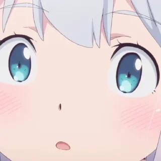 😯 emoji Izumi Sagiri Telegram sticker 14 of 30