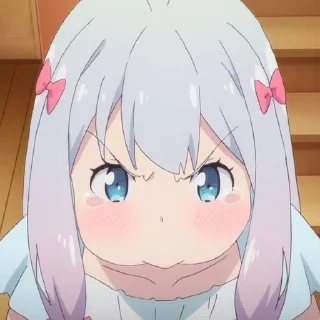 😠 emoji Izumi Sagiri Telegram sticker 1 of 30