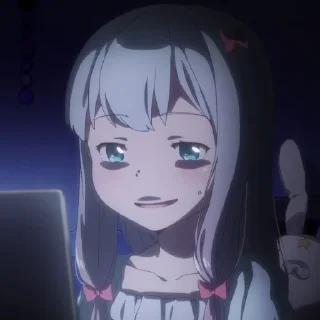 😏 emoji Izumi Sagiri Telegram sticker 18 of 30