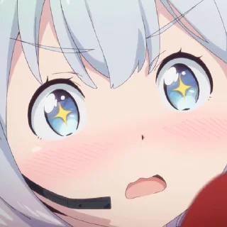 😍 emoji Izumi Sagiri Telegram sticker 16 of 30