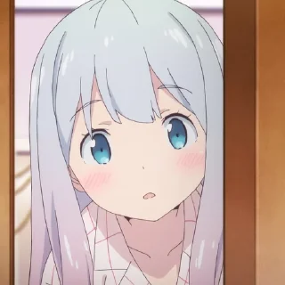 😯 emoji Izumi Sagiri Telegram sticker 9 of 30