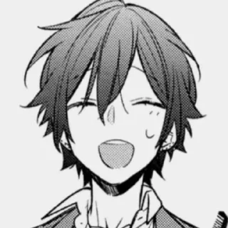 Sticker from Miyamura izumi by @anime_stickerr