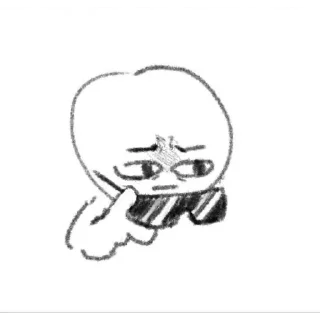 ☠ emoji huh? Telegram sticker 17 of 111