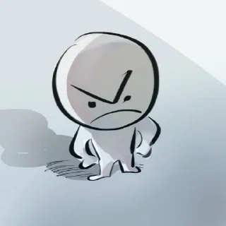 😠 emoji huh? Telegram sticker 18 of 111
