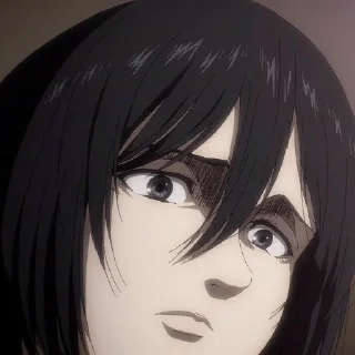Sticker from Mikasa Ackerman