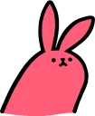 Sticker from Pink Rabbit @stickersb2b