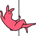Sticker from Pink Rabbit @stickersb2b