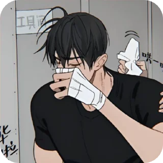 🐈‍⬛ emoji HE TIAN🏮 :: by @baixhe Telegram sticker 13 of 80