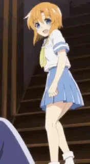 Sticker from higurashi animated
