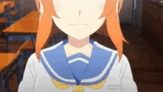 Sticker from higurashi animated