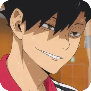 😈 emoji Kuroo Tetsuro Telegram sticker 3 of 50