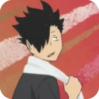 🫤 emoji Kuroo Tetsuro Telegram sticker 11 of 50