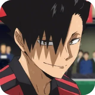 😉 emoji Kuroo Tetsuro Telegram sticker 9 of 50