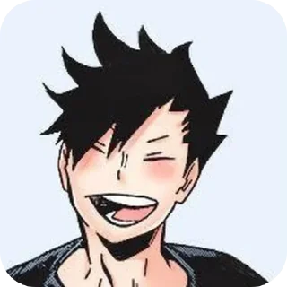 🤗 emoji Kuroo Tetsuro Telegram sticker 21 of 50