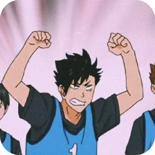 😤 emoji Kuroo Tetsuro Telegram sticker 24 of 50