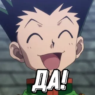 Sticker from Gon Freecs