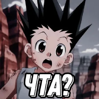 Sticker from Gon Freecs