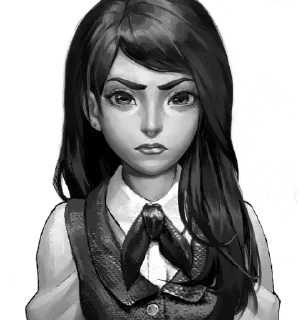 🤍 emoji Полина Морозова. @khelthur Telegram sticker 23 of 63