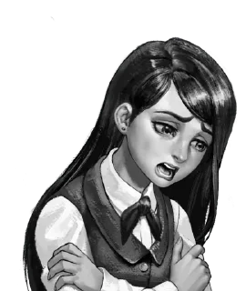 🖤 emoji Полина Морозова. @khelthur Telegram sticker 7 of 63