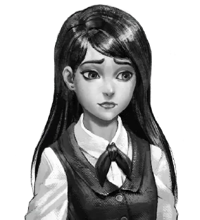 🤍 emoji Полина Морозова. @khelthur Telegram sticker 14 of 63