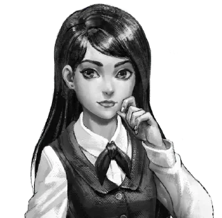 🖤 emoji Полина Морозова. @khelthur Telegram sticker 16 of 63