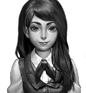🖤 emoji Полина Морозова. @khelthur Telegram sticker 22 of 63