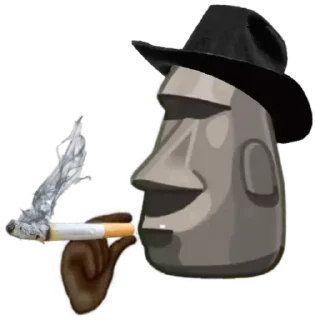 🗿 emoji @umarovich90 Ghost 🗿 • @sticbot Telegram sticker 23 of 96
