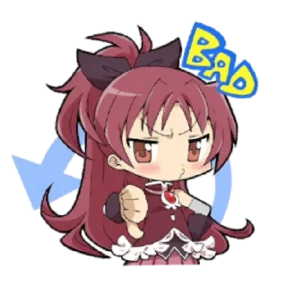 Sticker from Madoka Magica