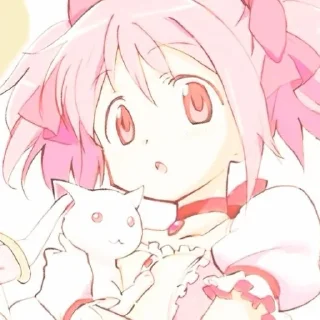 Sticker from Madoka Magica || @IllusionnsSt