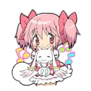 Sticker from Madoka Magica