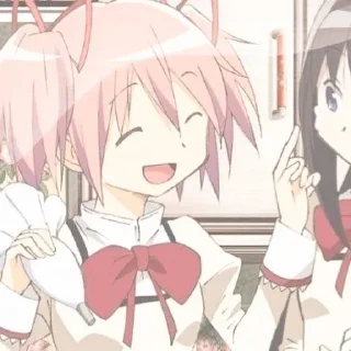 Sticker from Madoka Magica || @IllusionnsSt