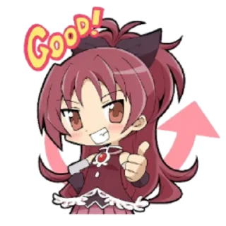 Sticker from Madoka Magica