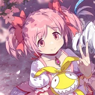 Sticker from Madoka Magica